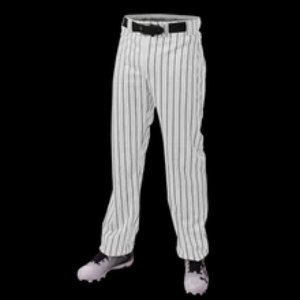 Pinstripe Mens Baseball Pants Large